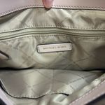 Michael Kors  Trisha Large Triple Gusset Logo Shoulder Bag (vanilla,multi) Photo 8