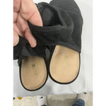 Apt. 9 Womans  Size 7 M 73277 Black Slip On Peep Toe Zip Sling Back Heel Photo 5