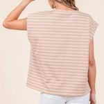 Lime n Chili ✨NWT Lime 'N' Chili Striped Muscle‎ Sleeve Top Photo 2