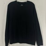 Amazon  Crewneck Pullover Knit Sweater Womens Large Black Photo 0