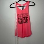 Series 8 Florescent Pink Tank Power to the Girls Size Medium Photo 2