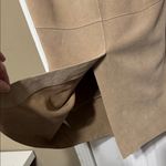 We The Free  Beige Suede Leather Vest Size Small Photo 5