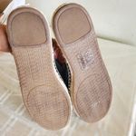 Michael Kors 𝅺MICHAEL black Emilia Espadrille Slides Leather sandals-size 7M Photo 5