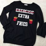 Ultra Flirt Graphics Fries Sweater Photo 1