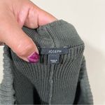 Joseph EUC   Size XS Cotton Blend Light Cable Knit pants dark green wide leg Photo 5