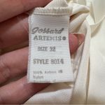 Gossard Artemis 8014 | Vintage lace trimmed nylon midi slip dress 32 White Size undefined Photo 8
