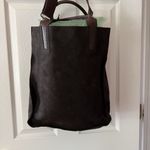 Gianni Chiarini Italian Leather Tote Crossbody Bag Women's‎ Leather Straps Brown Photo 6