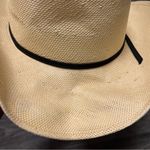 Stetson Stallion by  straw cowboy hat, tan, hard shell Photo 11