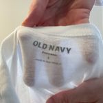 Old Navy  White Reading Graphic T-Shirt with Red Print Photo 4