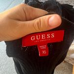 Guess Black Lace Up Sweater Photo 4