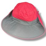Sun Shade Womens Hat Side Snap Foldable Brim Beach Cruise Hike Camp Travel Pink Photo 4