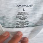 Boxercraft Michigan State White and Gray Long Sleeve Tee Size Large Womens Photo 1