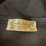 Free People Keep It Sleek Low-Back Bodysuit - Black L Photo 6