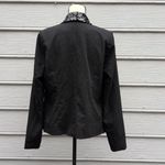 Forever 21 NWT  Black Blazer | Sequin Lapel Black Blazer Photo 4