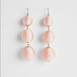 EXPRESS ✨ Linear Fabric Ball Drop Earrings✨ Photo 0