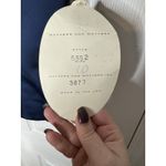 WATTERS AND WATTERS NWT Vintage Navy Satin Dress Top Rhinestone Buttons Size 10m Blue Photo 4