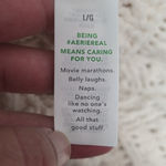 Aerie Toasted Coconut Cable Car Quarter Zip Sweater Size Large Scandi Loungewear Photo 6