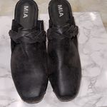 MIA  Black studded Mules size 10M Photo 1