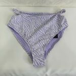 California Waves California‎ Waves Purple Tie Dye Stretch Smocked High Waisted NWT Photo 4