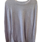 Lavender Crewneck Pullover Sweater Casual Long Sleeve Knit Top‎ Purple Size L Photo 0