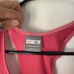 Nike Pink Racerback Tank Top XL Activewear Mesh Panel Dri-Fit Style Photo 3