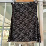 California concepts grey lace flower print sequin embellished tube top Photo 4