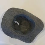 ALDO  Gray Wool Women’s Small/Medium Wide Floppy Brim Dressy Winter Hat Photo 5