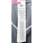 Alo Yoga Alo Airbrush High-Waist Heart Throb Legging Steel Grey White Hi-Rise Waisted XS Photo 7