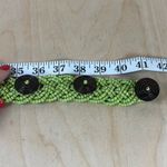 Women’s Beaded Belt Vintage Handmade Green Bohemian Lagenlook Art to Wear 36 Photo 5