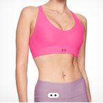 Under Armour “Vanish Mid” Hot Pink Sports Bra Photo 0