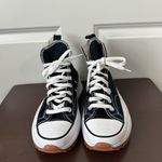 Converse Unisex Run Star Hike Black and White Canvas Platform Shoe M 7.5/W 9 Photo 5