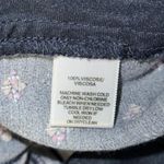 Loft Ann Taylor  Geo Fluid Drawstring Pants Navy Blue Satin Women’s 2 Photo 8