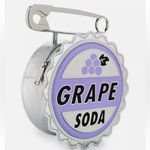Disney NEW  Parks Pixar "Up" Grape Soda Bottle Cap Crossbody Photo 2