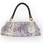 Adrienne Vittadini  snake skin baguette bag Photo 0