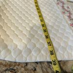 Vintage JC Penney Quilted Robe Lace Trim Floral Cottage Core Feminine White Sz M Size M Photo 10