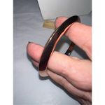 Chloe + Isabel  Rose Gold Tone Ridged Bangle Bracelet Photo 6