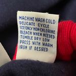 Baxter & Wells Wreath Turtle Neck Sweatshirt, Navy, Red, Green, Medium Blue Photo 7