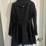 Guess Black Trench Coat Photo 3