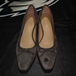 Veronica Beard  Taupe Brown Cecile Suede Ballet Pumps Acai 7.5 Shoes Heels STAIN Photo 2