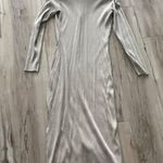 Bodycon Oatmeal Dress XS Photo 3