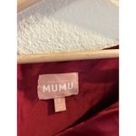 Show Me Your Mumu  Jodie Maxi Dress in Cranberry Luxe Satin S Photo 4