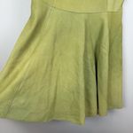 3.1 Phillip Lim Sleeveless Dress Size 0 Green Suede Mini Classic Party Cocktail Photo 3
