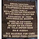 R & M Richards  Women's Royal Blue Wrap Dress Sheer Bell Sleeves Size 20W Photo 6