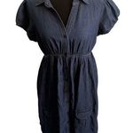 L.E.I Sundresses by Taylor Swift Chambray Mini Dress XL Juniors Blue Photo 0