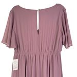 Show Me Your Mumu NWT  SMYM Emily Empire Maxi Dress Antique Rose Chiffon XL Photo 8