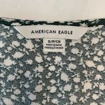 American Eagle  Boho Cowgirl Festival Floral V-Neck Women's Crop Top Photo 9