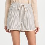 Madewell Crinkle Cotton Striped Dolphin-Hem Shorts Boxers Women’s Large Photo 14