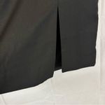 White House | Black Market  Women’s Black Pencil Skirt Thigh Slit Lined Size 8 Photo 2