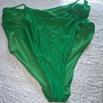 Aerie Green High Waisted Bikini Bottoms Photo 0