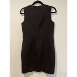 T Tahari Tahari Dress Womens Small Black Sheath Work Zip Old Money Minimalist Going Out Photo 1